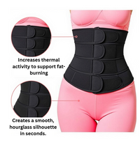 Premium Waist Trainer Shapewear – Sculpt, Support & Sweat for Slimmer Results
